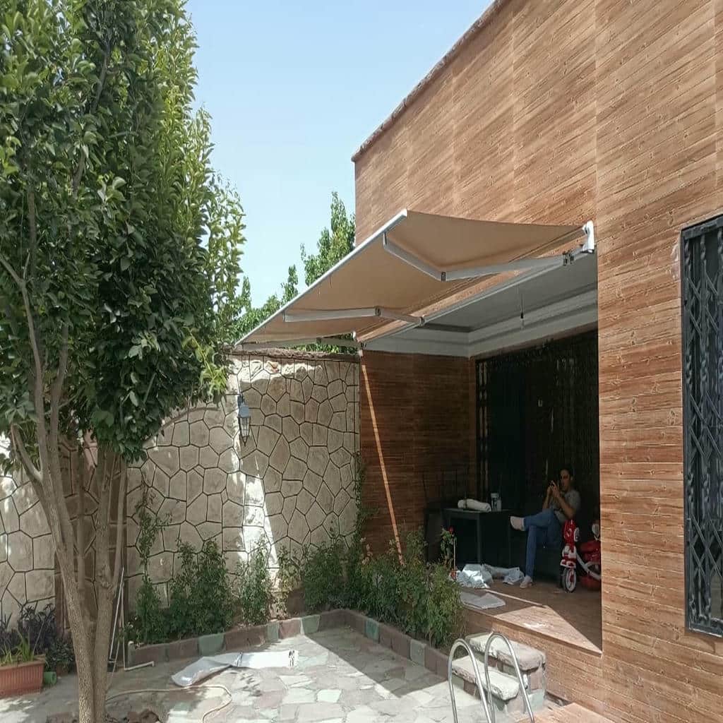 سایبان بالکن تاشو اتوماتیک