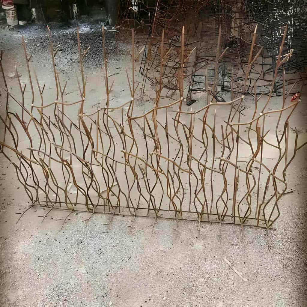نرده دیوار حیاط مدل سرنیزه ای نرده دیوار حیاط مدل سرنیزه ای