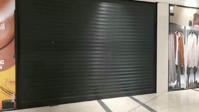 کرکره پارکینگ با تیغه مقاوم