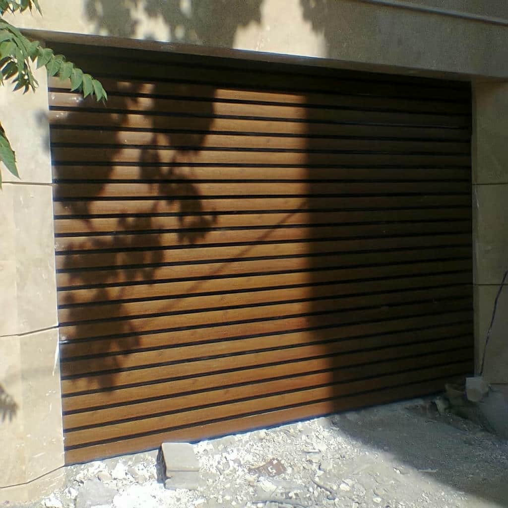 کرکره پارکینگ ریموت دار
