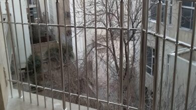 حفاظ تراس فلزی برای فضای محدود