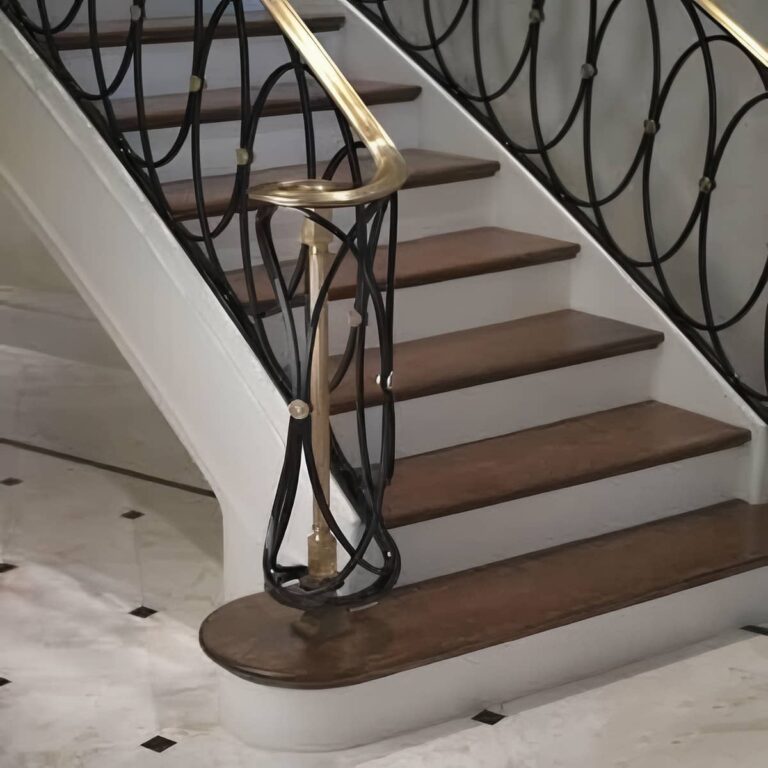 نرده استیل بالکن با طراحی مدرن