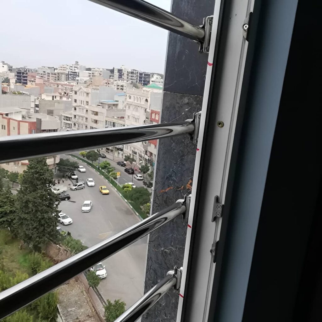 حفاظ پنجره پروفیلی فلزی