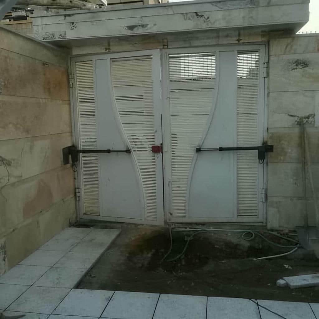 جک درب پارکینگ مدل بازویی کم صدا
