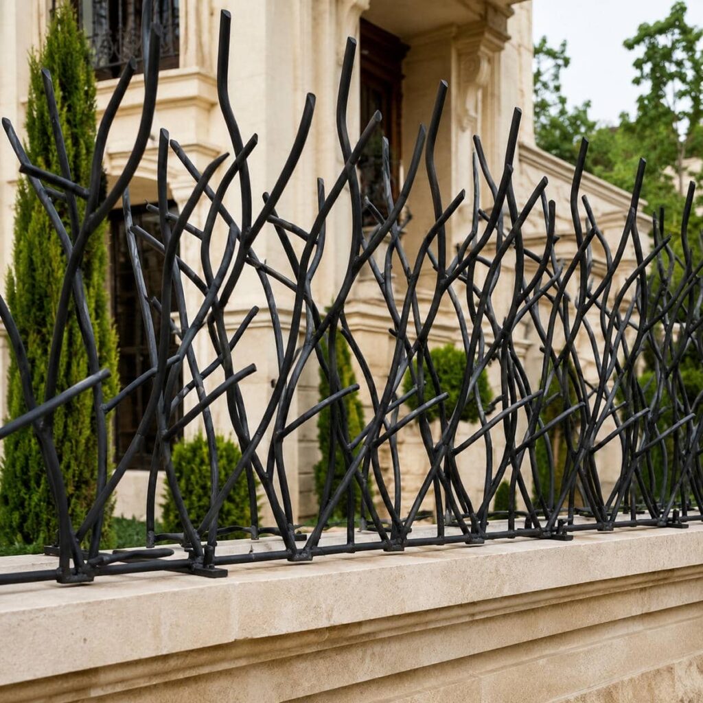 حفاظ روی دیوار حیاط مدل لیلیوم حفاظ روی دیوار حیاط مدل لیلیوم