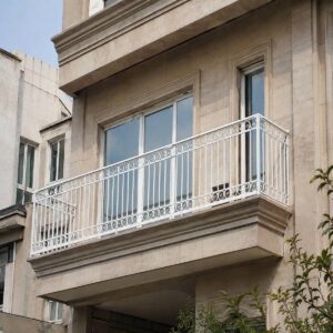 حفاظ پله فلزی برای فضای کم عرض