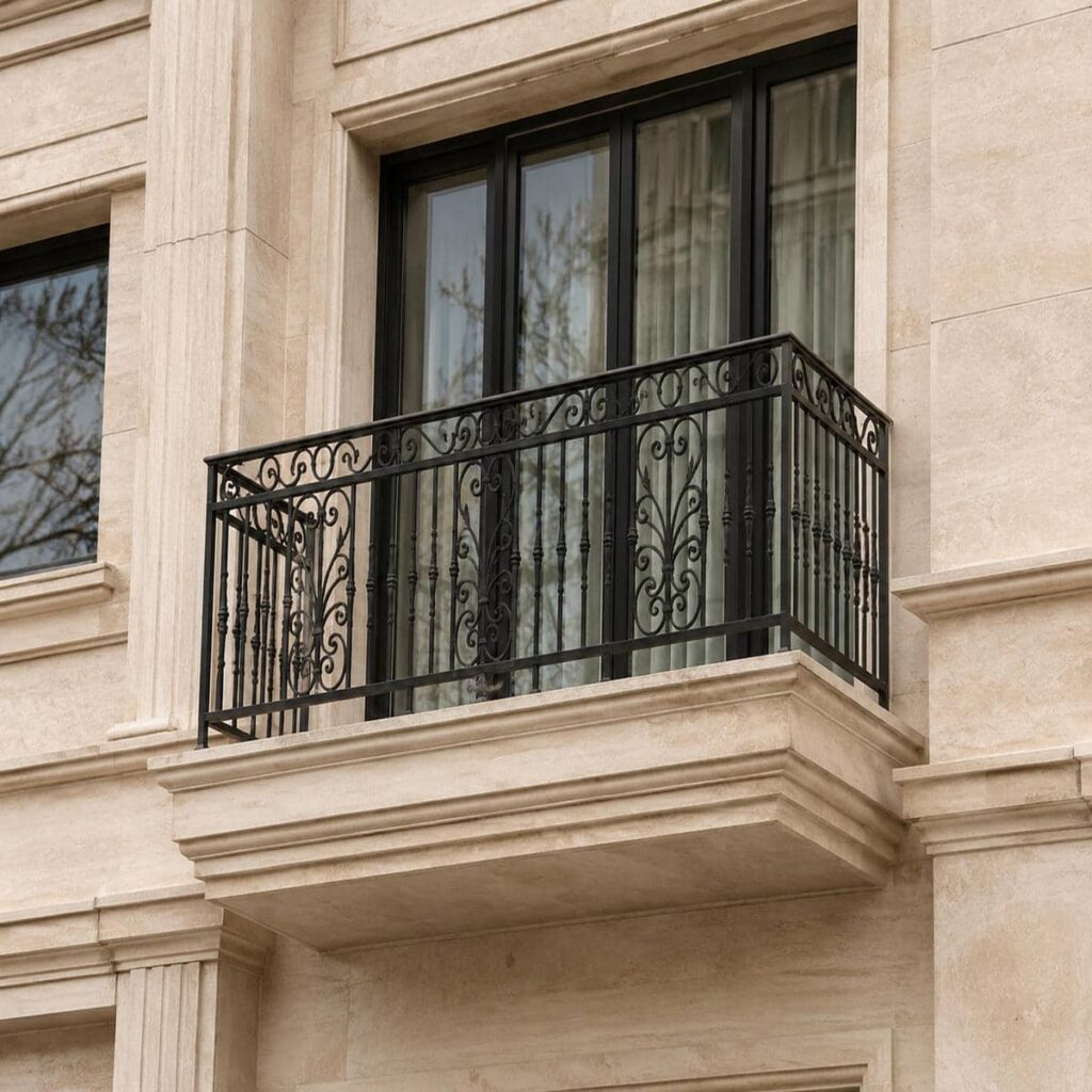 جان پناه فلزی مینیمال در ساری