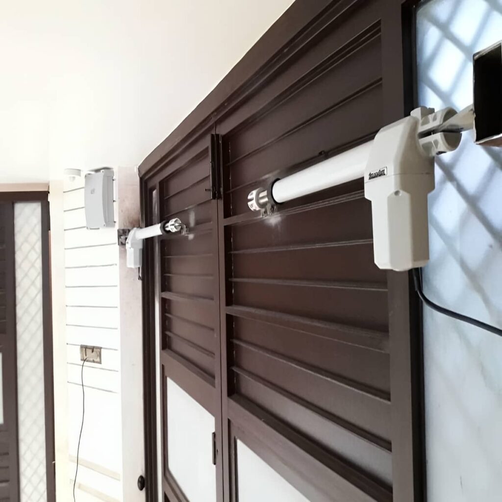 جک درب پارکینگ با اتصالات مکانیکی تقویت شده