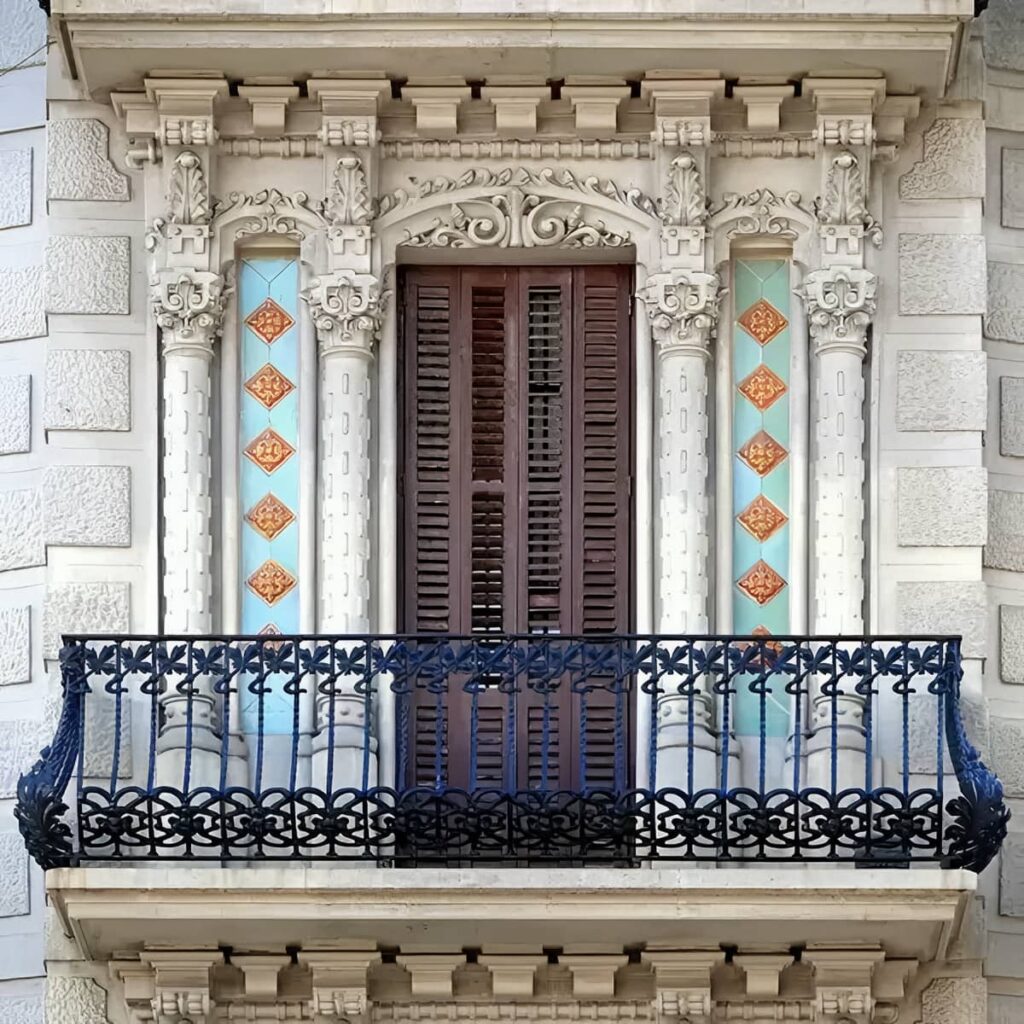 نرده تراس سفارشی نصب شده استان گلستان نرده تراس سفارشی نصب شده استان گلستان