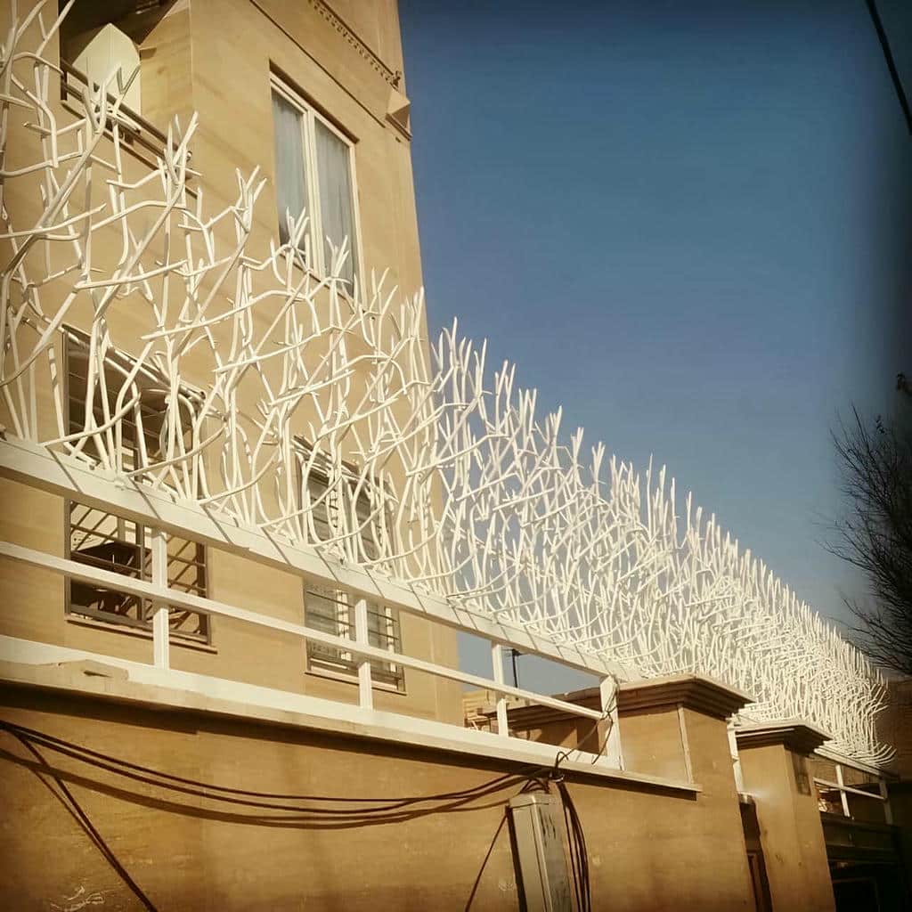 نرده شاخ گوزنی با تراکم اقتصادی متعادل