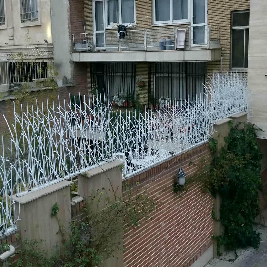 گارد سرنیزه ای استان اردبیل با خطوط عمودی یکدست