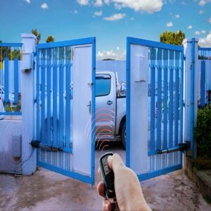 جک درب پارکینگ بازویی نصب شده در استان همدان