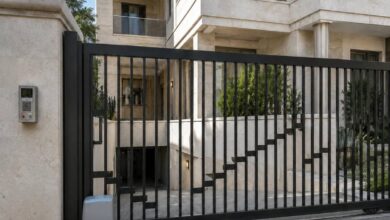 جک درب پارکینگ نصب شده در استان زنجان