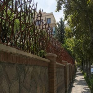 حفاظ دیوار فلزی در استان آذربایجان غربی برای خانه