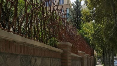 حفاظ دیوار فلزی در استان آذربایجان غربی برای خانه