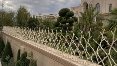 حفاظ دیوار فلزی در ساری آماده نصب اصولی