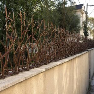 حفاظ دیوار فولادی در قم با جوشکاری منظم