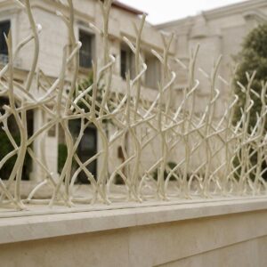 حفاظ دیوار مشکی در رشت برای دهانه بزرگ