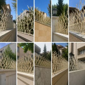 حفاظ دیوار مشکی کرمان برای دهانه های بزرگ