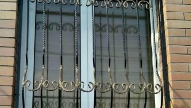 حفاظ پنجره آهنی استان فارس با طرح ساده