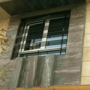 حفاظ پنجره آهنی مشکی در تبریز
