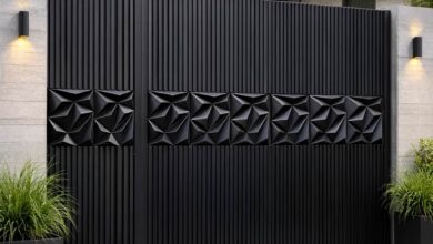 درب حیاط استان اصفهان با پوشش مقاوم