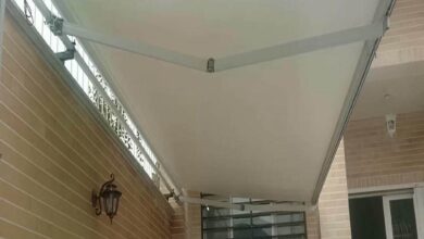 سایبان برقی بازویی مقاوم در استان اصفهان