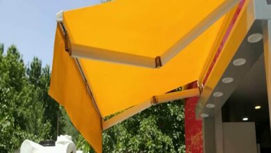 سایبان برقی پروژه نوساز در استان خراسان رضوی