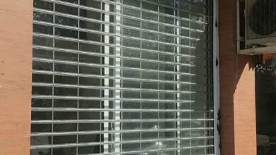 کرکره برقی آلومینیومی در شیراز برای ورودی پارکینگ